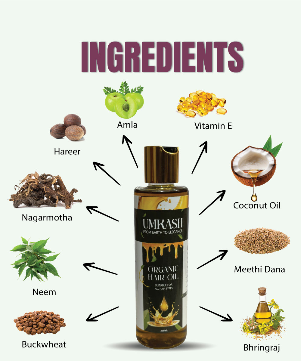 Umkash Organic Hair Oil by UmhashCo